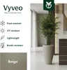 Vyveo - Vase Nalou - Beige - 44x70 Produktbild-Vorschau 2