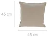 Cuscino decorativo, 45 x 45 cm Anteprima dell’immagine prodotto 4