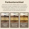 Kommode Sideboard - 120x40x81 cm, Dunkelbraun und Hell - 6 Produktbild-Vorschau 14