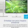 A Dell monitor with a nature scene displayed on its screen, accompanied by text about its eco-friendly packaging and an Energy Star logo. Náhled obrázku produktu