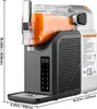 A slush machine filled with an orange beverage, shown from a side angle against a white background. Náhled obrázku produktu