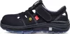 A black safety sandal for women, shown from the side against a white background. Produktbild-Vorschau