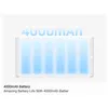A graphic representing a 4000mAh battery. Produktbild-Vorschau