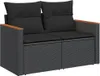 The Living Store 10-tlg. Garten-Sofagarnitur mit Kissen Produktbild-Vorschau 6