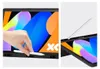 A collage showing a hand interacting with a stylus on a tablet screen and a stylus attached to a tablet case. Náhľad obrázku produktu
