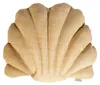 Kissen im Raphia-Look - Muschelform - 50x35cm Produktbild-Vorschau 1