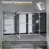 SONNI Spiegelschrank mit LED Beleuchtung，Badezimmerschränke Produktbild-Vorschau 3