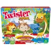 The image shows the packaging of the Twister Junior board game, featuring cartoon animals and colorful dots. Náhled obrázku produktu