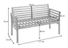 Gartengarnitur HWC-E99b, Sitzgruppe Balkon-Set Lounge-Set, Produktbild-Vorschau 10