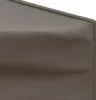 A close-up view of a taupe-colored party tent corner. Produktbild-Vorschau