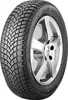 A close-up studio shot of a Bridgestone Blizzak tire mounted on a silver alloy wheel. Produktbild-Vorschau
