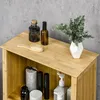 HOMCOM Badzimmerschrank mit offener Regal Badregal Produktbild-Vorschau 8