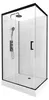 Dusche Komplett MARWELL Komplettdusche Fertigdusche White Produktbild-Vorschau 1