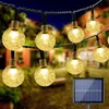 5m 20LEDs Solar Blase Kugel Lichterkette 2 Beleuchtungsmodi Produktbild-Vorschau 1
