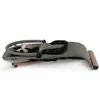 A baby bouncer is shown folded and lying on its side against a white background. Anteprima dell’immagine prodotto