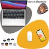 4er Set Platzset Tischsets und Untersetzer aus Leder Produktbild-Vorschau 4