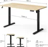 SENSE7 NOJO LIGHT Höhenverstellbarer Schreibtisch Produktbild-Vorschau 7