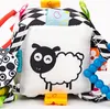 Schwarzer weißer Kinderwagen Spielzeug hohen Kontrast frühe Produktbild-Vorschau 2