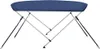 vidaXL 2-Bow Bimini Top Navy blue 150x120x110 cm Náhled obrázku produktu 4