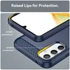 Galaxy A34 Hülle, Carbon-Faser TPU Silikon Stoßfest Produktbild-Vorschau 4