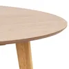 Home Runder Esstisch Torkil - Farbe Eiche - 140 x 140 x 76 Produktbild-Vorschau 7