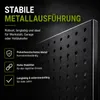 Werkzeugwand 120 x 60 cm 17 tlg. Set Metall Lochwand Produktbild-Vorschau 6
