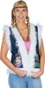 Hippie 60er 70er Jahre Hippieweste Weste Flower Power Produktbild-Vorschau 1