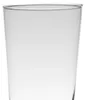Blumenvase - konisch - Glas - transparent - D14 x 25 cm Produktbild-Vorschau 2