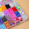 Loom Bänder Set, 1600 Bunt Gummibänder Starter Box Mit Produktbild-Vorschau 4