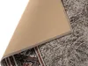 Tapiso Läufer Anti Rutsch Modern Grau Rot Wohnzimmer 67 x Produktbild-Vorschau 6