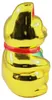 Glückskatze - Maneki-neko - Winkekatze - 18 cm - gold Produktbild-Vorschau 4