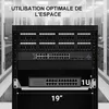 Extralink 1U 250 mm Gris Étagère Rack 19", pour Baies Voir les images du produit 6