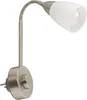 Lampe à fiche, 23,5 cm, max. 25 W, nickel mat, Briloner Voir les images du produit 1