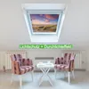 Wallario Lichtschutzbild, Dekorativer Sichtschutz Produktbild-Vorschau 2