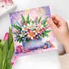 Diamond Painting Karten Set – 8 Blumensträuße Grußkarten | Produktbild-Vorschau 5