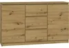 Topeshop 2D3S ARTISAN, Eiche, 3 Schublade(n), Partikelbord, Produktbild-Vorschau 1