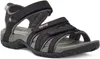 TEVA Tirra Leather  Sandalen Plat - Zwart - Maat 38 Voir les images du produit 22