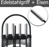 LARS360 Kaminbesteck 5 Teilige Silber - Modern Edelstahl Produktbild-Vorschau 12