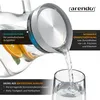 Arendo Glaskaraffe mit Edelstahl Deckel, 2 L, Wasserkaraffe Produktbild-Vorschau 5