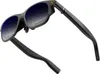 A pair of black smart glasses with tinted lenses, shown from a diagonal angle against a white background. Anteprima dell’immagine prodotto