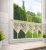 Eurofirany Scheibengardine Beige Spitzen Deko 30x150 cm Produktbild-Vorschau 2
