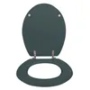 MSV Sedile WC Coperchio del WC Anima in legno MDF "verde Anteprima dell’immagine prodotto 2
