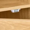 Relaxdays Nachttisch, Rattan-Tür, Holzoptik, HxBxT: 72 x 40 Produktbild-Vorschau 7