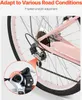 Vélo Cruiser Vélo de plage rose avec panier 66cm pneu 7 Voir les images du produit 4