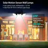 Luce solare, lampada solare a tre lati, lampada a LED, Anteprima dell’immagine prodotto 18
