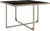 9-tlg. Garten-Essgruppe mit Auflagen Poly Rattan Beige Produktbild-Vorschau 5