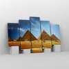 Bild auf Leinwand - Leinwandbild - Pyramide Wüste Sand - Produktbild-Vorschau 4