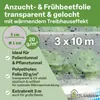 TTL GARDEN PE Frühbeetfolie 10x3m gelocht 20g/m² Produktbild-Vorschau 2
