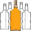 KADAX szklana butelka na nalewkę 500 ml z długą złotą Podgląd zdjęcia produktu 15