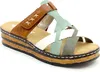 Rieker Damen Plateau Pantoletten Clogs Keilabsatz 62989, Produktbild-Vorschau 12